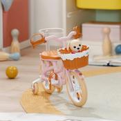 Baby Born Baby Doll Bicycle With Basket And Puppy Set image