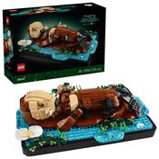 Lego Ideas Floating Sea Otters Building Set For Adults 21366 image