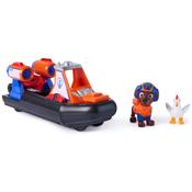 Paw Patrol: Search And Rescue, Zuma Rescue Hovercraft Water Vehicle With 2 Figures image