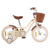14 Inch Star Girl Bike With Wicker Basket image