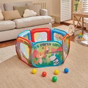 Big Steps Ball Pit With 100 Multi-Coloured Balls image