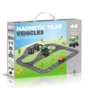 Magnetic Tiles Vehicles 44-Piece Set image