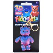 Fidgelets 3D Mini Teddy Keyrings