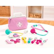 Battat Mini Medic Doctor Bag Toy Kit Pink image