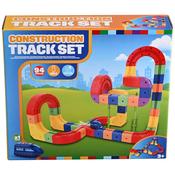Construction Track &amp; Train Toy 94 Piece Set