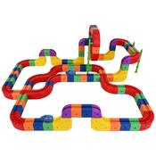 Construction Track &amp; Train Toy 154 Piece Set