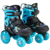 Blindside Roller Skates With Led Wheels Uk Size 9 - 12 image