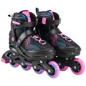 Blindside Inline Skates Black And Pink Uk Size 2 - 4 image