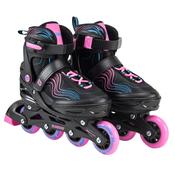 Blindside Inline Skates Black And Pink Uk Size 5 - 7 image