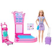 Barbie Family &amp; Friends Limitless Adventure Baggage Claim Doll Set image
