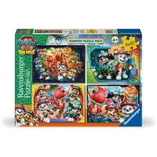 Ravensburger Paw Patrol: The Dino Movie Jigsaw Puzzles Bumper Pack 4 X 42 Pieces image