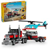 Lego® Creator Flatbed Truck With Helicopter Toy 31146 image