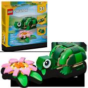 Lego® Creator 3 In 1 Turtle With A Water Lily Flower 31377 image