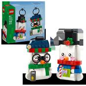 Lego® Snowman Ornaments Christmas Decor Holiday Decorations 40812