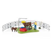Schleich Farm World Happy Cow Wash 42529