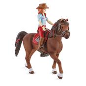 Schleich Horse Club Hannah &amp; Cayenne Horse Set image