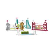 Schleich Horse Club Horse Obstacle Course Accessories image