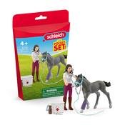 Schleich Horse Care Playset With Trakehner Foal
42752