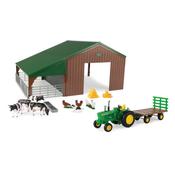 Britains John Deere Tractor &amp; Shed Set