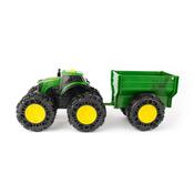 John Deere Monster Treads Tractor With Wagon image