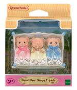 Sylvanian Families Biscuit Bear Sleepy Triplets Set image