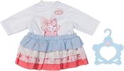 Baby Annabell Outfit Set Includes Pretty Top With Tiered Skirt And Clothes Hanger To Fit 43Cm Baby Annabell Dolls image