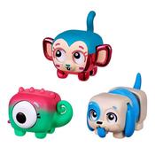 Little Live Pets - Squirkies: 3 Pack: Metallic Cheeky Pop Monkey