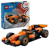 Lego® City Formula 1 Driver With Mclaren Race Car Mini Vehicle Toy Playset 60442 image