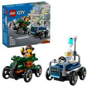 Lego® City Aeroplane Vs. Hospital Bed Race Car Pack Soapbox Racing Toy 60459 image