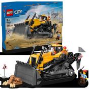 Lego® City Yellow Bulldozer Construction Site Building Toy Playset 60466 image