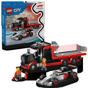 Lego City Formula 1 Display Truck With Audi F1 Race Car 60493 image