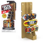 Tech Deck Dgk Fingerboard Display Stand And Skateboard Wall Mount Holds 6 Decks And Includes 3 Exclusive Tech Deck Fingerboards image