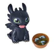 Dreamworks Dragons How To Train Your Dragon Fish Feeding Toothless Interactive Toy With Squeeze And 'Barf' Fish Action image