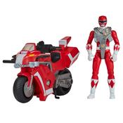 Mighty Morphin Power Rangers Tyrannosaurus Battle Bike With Red Ranger image
