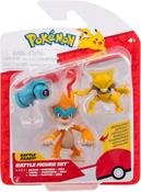 Pokémon Battle Figure Set Tanhel, Abra And Panpyro Official Figures Set image