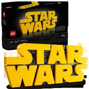 Lego Star Wars Brick-Built Star Wars Logo Set 75407 image