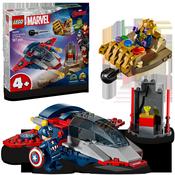 Lego® | Marvel Captain America Vs. Thanos With 2 Minifigures 76319 image