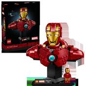 Lego Marvel Iron Man Mk4 Bust Set For Adults 76327 image