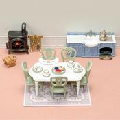 Sylvanian Families Red Roof Riverside Manor 
Elegant Dining Room