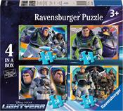 Ravensburger Disney Lightyear - To Infinity And Beyond! 4 In A Box (12, 16, 20, 24 Piece) Jigsaw Puzzles image