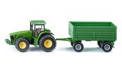 Siku 1:50 John Deere Tractor With Trailer image