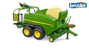 Bruder 1:16 John Deere  C441R Combi Baler And Wrapper image
