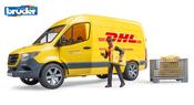 Bruder Mercedes-Benz Sprinter Dhl Van With Driver image