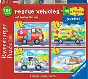 Ravensburger My First Puzzle Rescue Vehicles Jigsaw Puzzles image