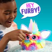 Furby Interactive Tie Dye Plush Toy image