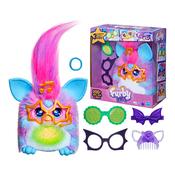 Furby Vibes Blue Razz Interactive Electronic Plush Toy image