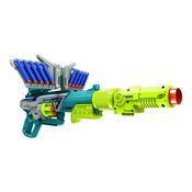 Nerf Rebel Ops Deadeye Blaster With 24 Nerf Elite Foam Darts, Shieldstock &amp; Scope-Barrel  Attachments