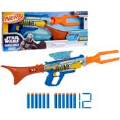 Nerf Star Wars The Mandalorian Blaster, 3 Attachments, 12 Nerf Elite Darts image
