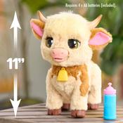 Furreal Plush Toy Interactive Pet Maggie The Feed &amp; Follow Cow