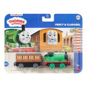 Thomas &amp; Friends Deluxe Metal Engine Percy And Clarabel image